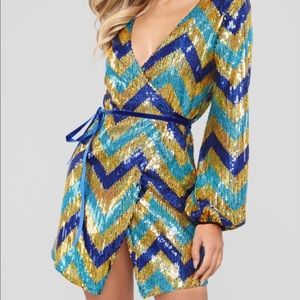 Uptown Sequin Dress